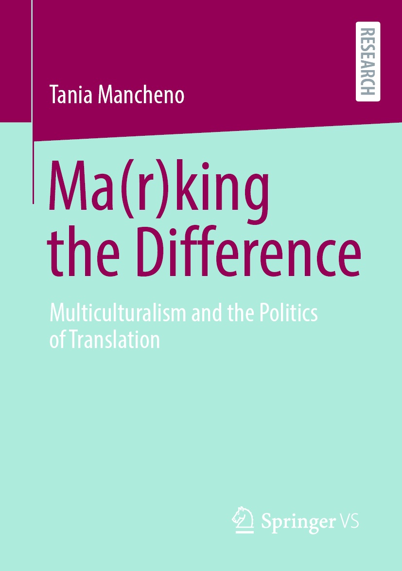 Titelbild des Buches "Marking the Difference" von Tania Mancheno